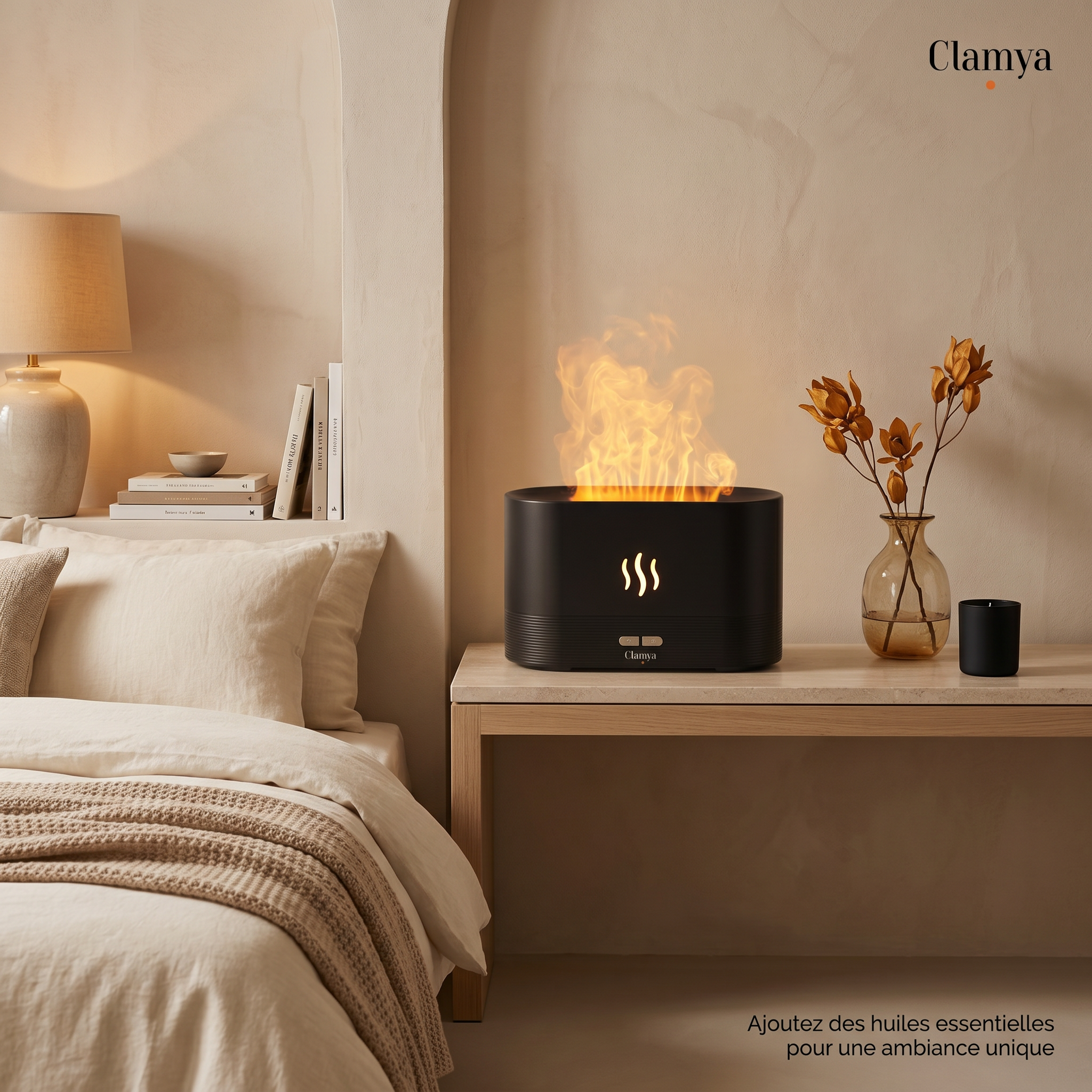 Diffuseur Flamme 6 Couleurs